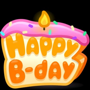 Donut Cream — B-Day Candles Telegram gift model