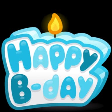 Dream Big — B-Day Candles Telegram gift model