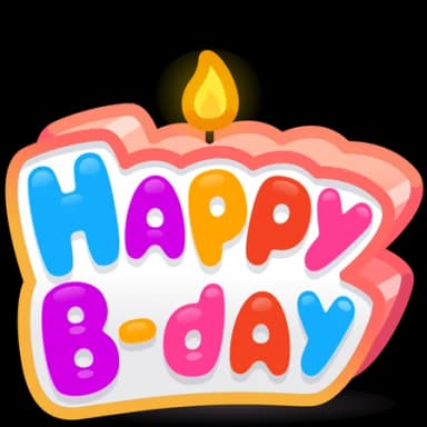 Forever Young — B-Day Candles Telegram gift model