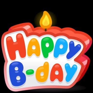Happy Flame — B-Day Candles Telegram gift model