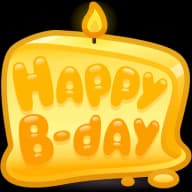 Melted Butter — B-Day Candles