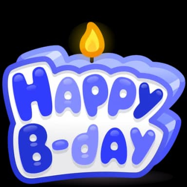 Midnight — B-Day Candles Telegram gift model