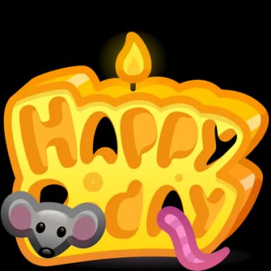 Mouse Brunch — B-Day Candles Telegram gift model