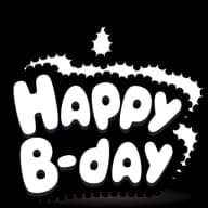 Old Cartoon — B-Day Candles