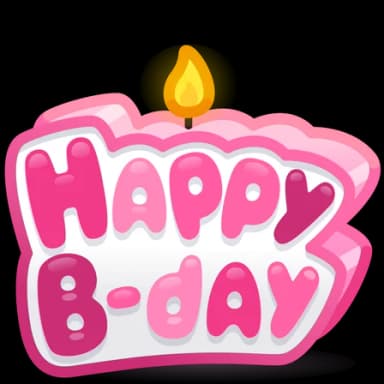 Princess — B-Day Candles Telegram gift model