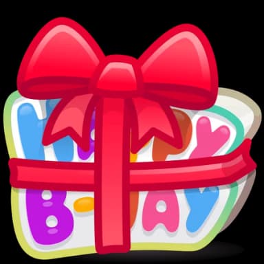Red Ribbon — B-Day Candles Telegram gift model