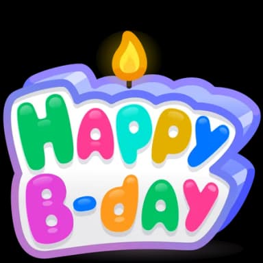 Shine Bright — B-Day Candles Telegram gift model