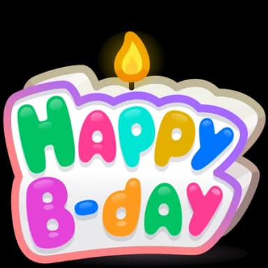Twilight Beam — B-Day Candles Telegram gift model