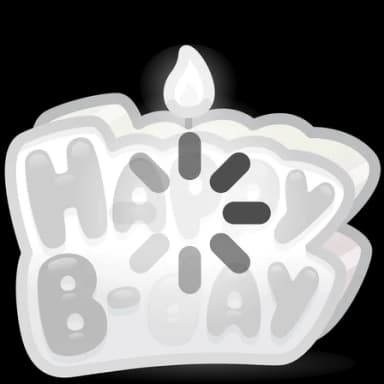 Wait a Minute — B-Day Candles Telegram gift model