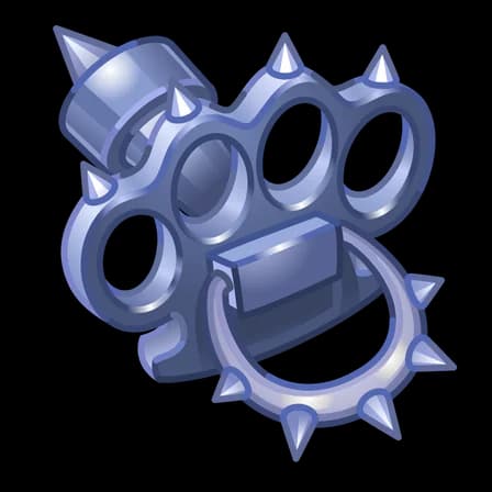 Brass Knuckles — Bling Binkies Telegram gift model