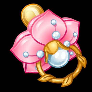 Peach Flower — Bling Binkies Telegram gift model