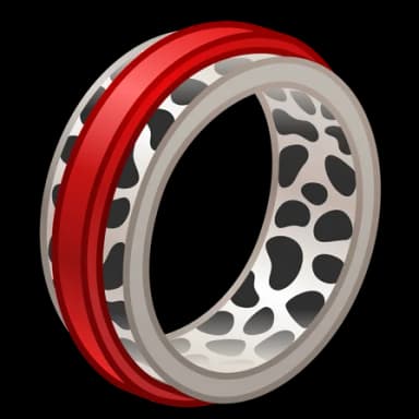 Dalmatian — Bonded Rings Telegram gift model
