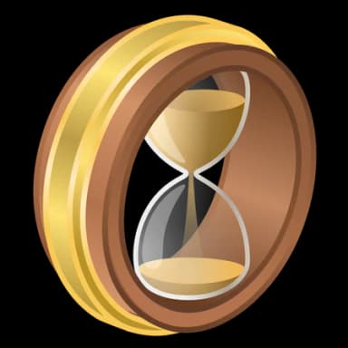Hourglass — Bonded Rings Telegram gift model
