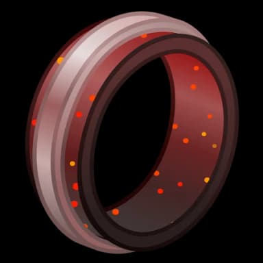Line Art — Bonded Rings Telegram gift model