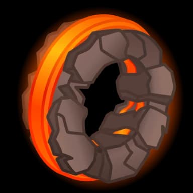 Solid Magma — Bonded Rings Telegram gift model