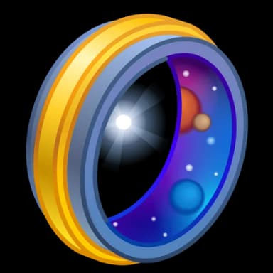 Space Inside — Bonded Rings Telegram gift model
