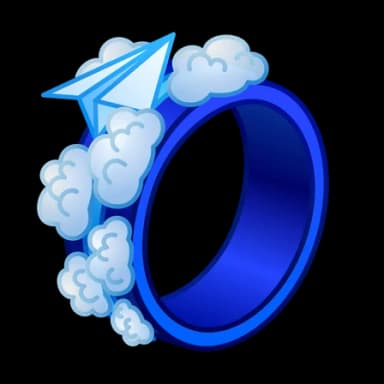 Stratosphere — Bonded Rings Telegram gift model