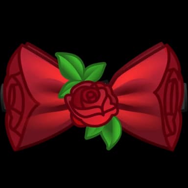 Red Rose — Bow Ties Telegram gift model