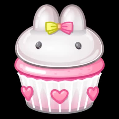 Cotton Candy — Bunny Muffins Telegram gift model