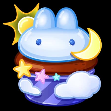 Day and Night — Bunny Muffins Telegram gift model