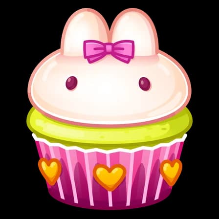 Macaron — Bunny Muffins Telegram gift model