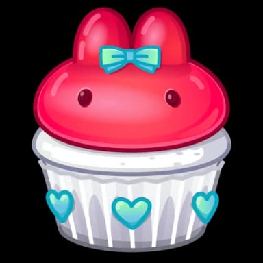Winter Dessert — Bunny Muffins Telegram gift model