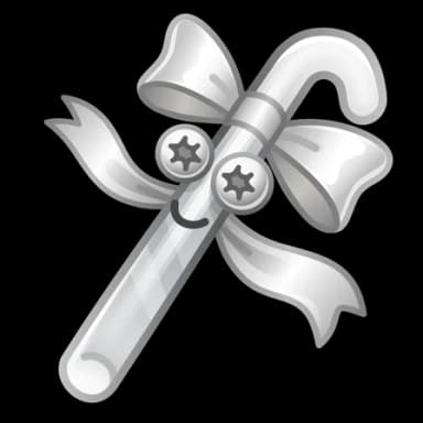 Argento — Candy Canes Telegram gift model