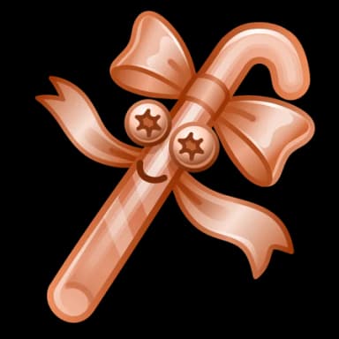 Bronzy — Candy Canes Telegram gift model
