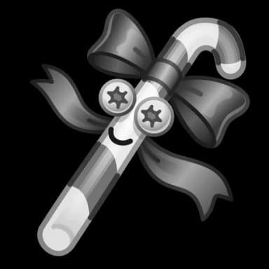 Old School — Candy Canes Telegram gift model