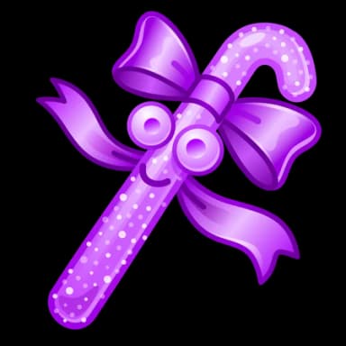 Violet Berry — Candy Canes Telegram gift model