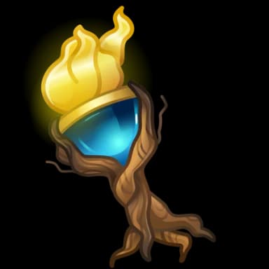 Druid Flame — Chill Flame Telegram gift model