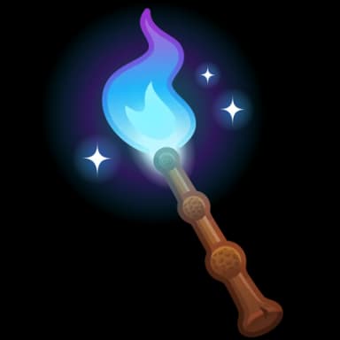Elder Wand — Chill Flame Telegram gift model
