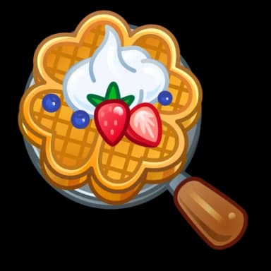 Berry Waffle — Clover Pins Telegram gift model
