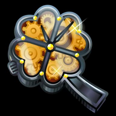 Fortune Meter — Clover Pins Telegram gift model
