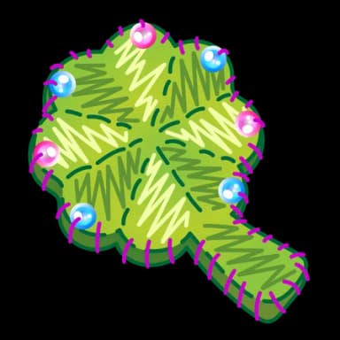 Needlework — Clover Pins Telegram gift model