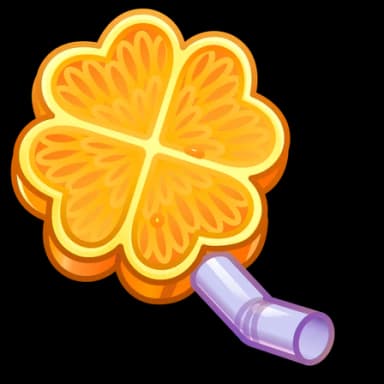 Orange Juice — Clover Pins Telegram gift model