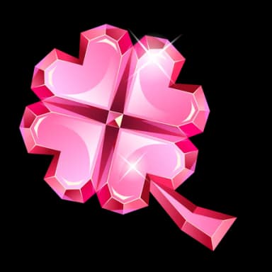 Rose Quartz — Clover Pins Telegram gift model