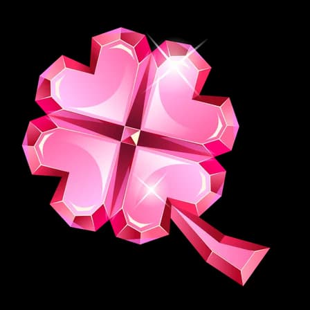 Rose Quartz — Clover Pins Telegram gift model