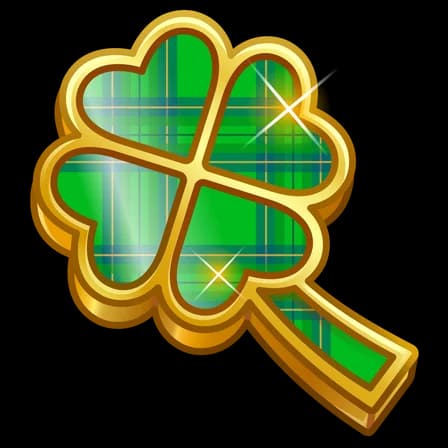 Verdant Plaid — Clover Pins Telegram gift model