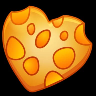 Cheesecake — Cookie Hearts Telegram gift model