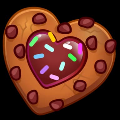 Choco Fudge — Cookie Hearts Telegram gift model