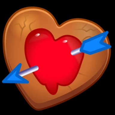 Cupid’s Arrow — Cookie Hearts Telegram gift model