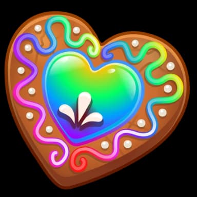 Dark Rainbow — Cookie Hearts Telegram gift model