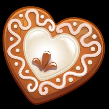 Vanilla — Cookie Hearts Telegram gift model