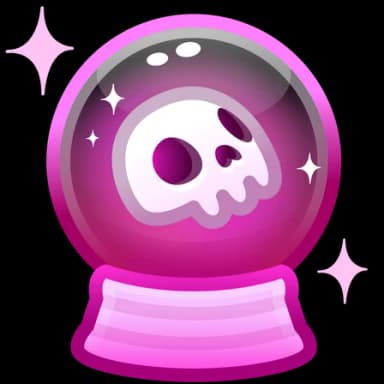 Fuschia — Crystal Balls Telegram gift model