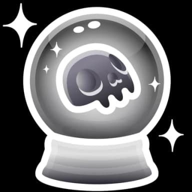 Ghosted — Crystal Balls Telegram gift model