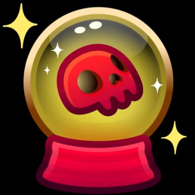 Red Skull — Crystal Balls Telegram gift model