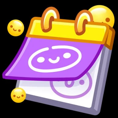 Balloon Face — Desk Calendars Telegram gift model