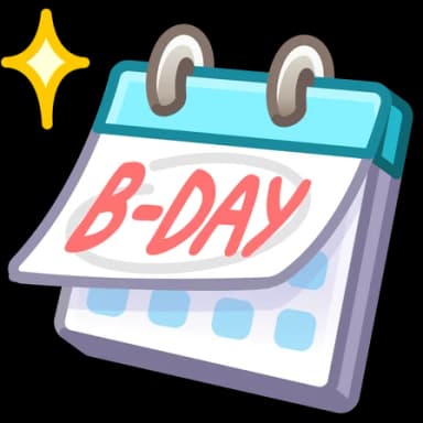 Basic Blue — Desk Calendars Telegram gift model