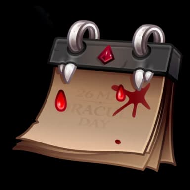 Count Dracula — Desk Calendars Telegram gift model